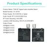 XY-301W Mono 30W Bluetooth Digital Audio Amplifier Board TWS True Wireless Stereo Audio for Speakers with DC 9-24V Support App