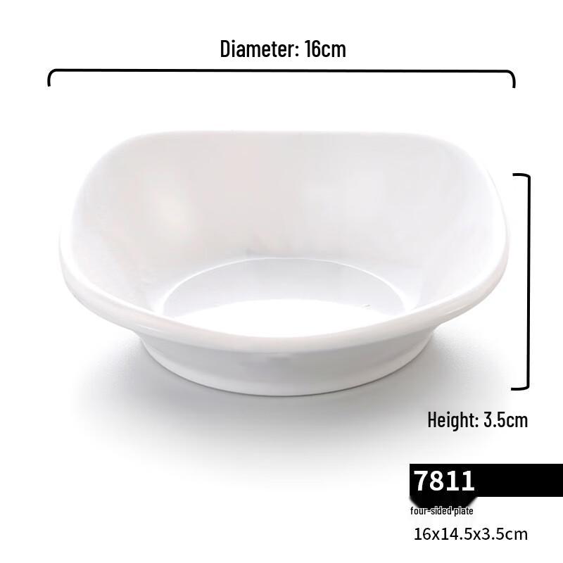 Yangge Melamine Square Plate