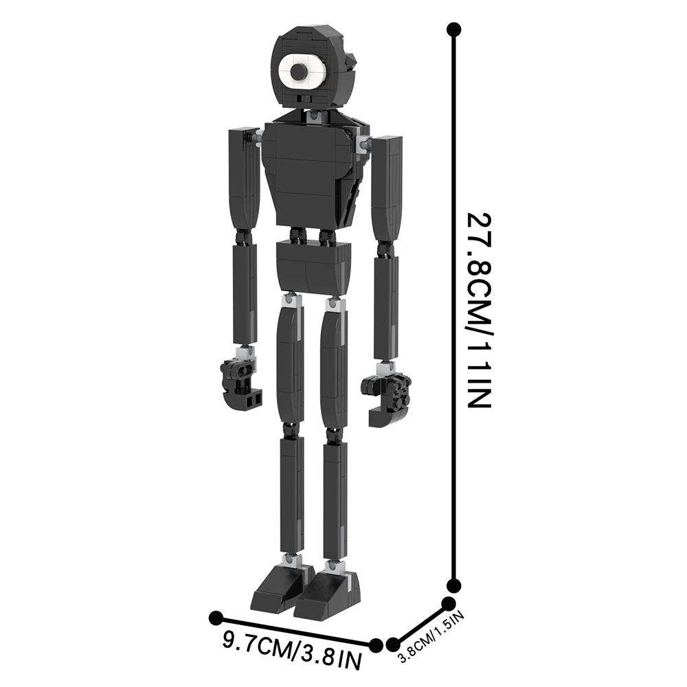 MOOXI Doors Game Monster Characters DIY Diorama Assembly Model Kit For Adults Building Blocks Set Children Toys MOC Bricks Gifts