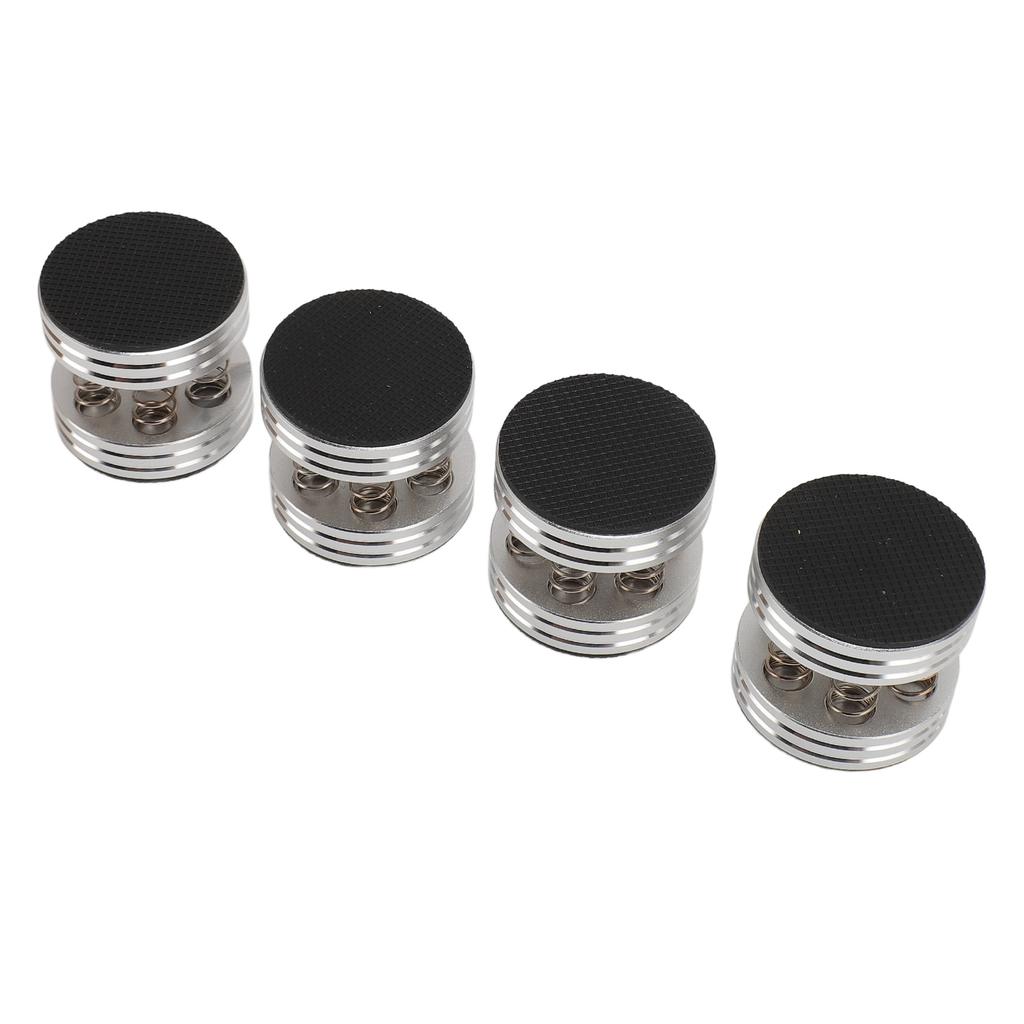 4PCS Spker Isolation Spring Feet Aluminum Alloy Reduce Vibration for CD DVD NaMachine Amplifier
