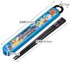 Skater Children's Chopsticks and Case Set 16.5cm Bento Box Style Antibacterial Easy-Open Slide Boys Pokémon 24 ABS2AMAG-A