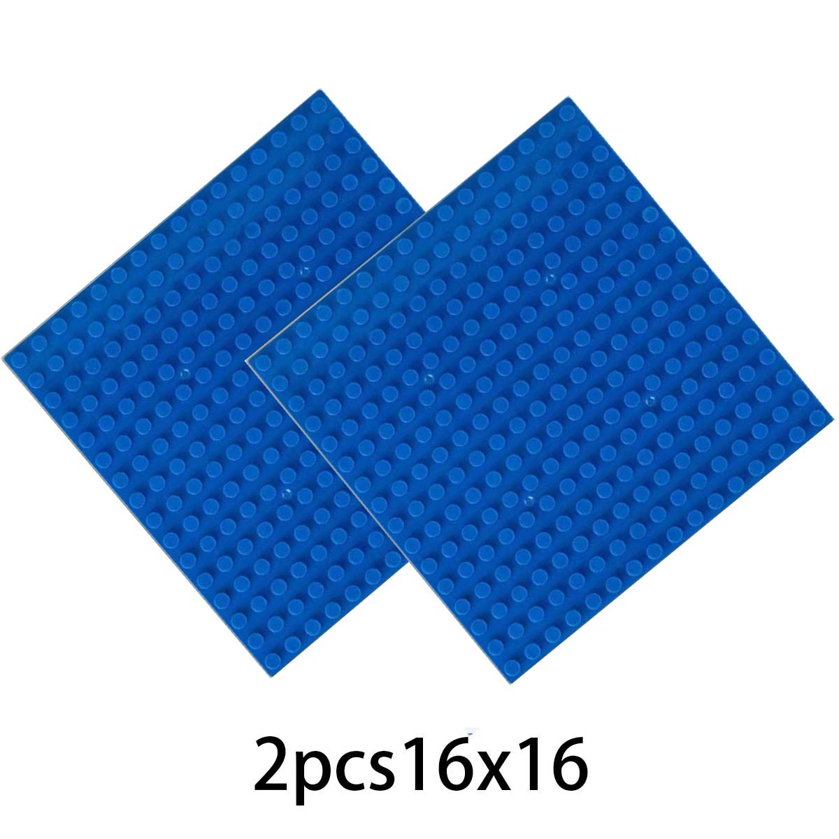 2 Stück 16x16 Grundplatte Funktioniert Mit Mainstream s Spiel KINDER Kreativspielzeug Zubehör 2pcs16x16