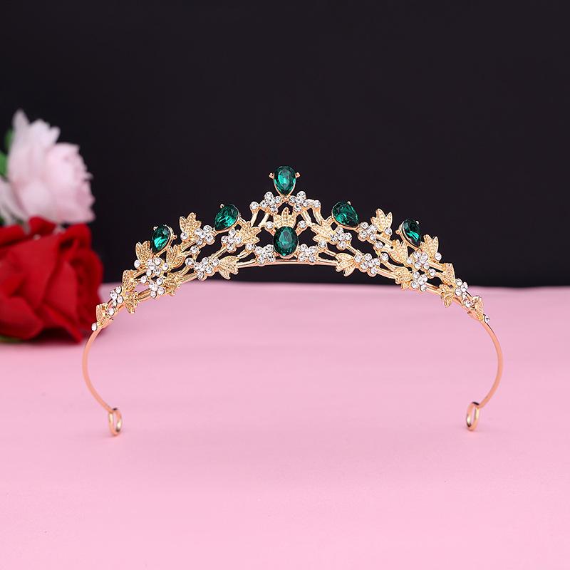 Bridal Crown European and American Baroque Bridal Headwear Birthday Adult Ceremony Crown New Hair Accessories