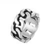 2026 European and American Personalized Men's Car Chain Ring, Retro Jewelry Gift Accessories