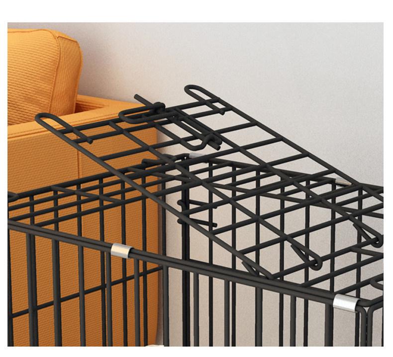 Indoor Pet Cage with Toilet for Small Dogs and Cats