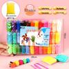 Super Light Non-Stick Color Clay DIY Set for Kids - 36 Colors
