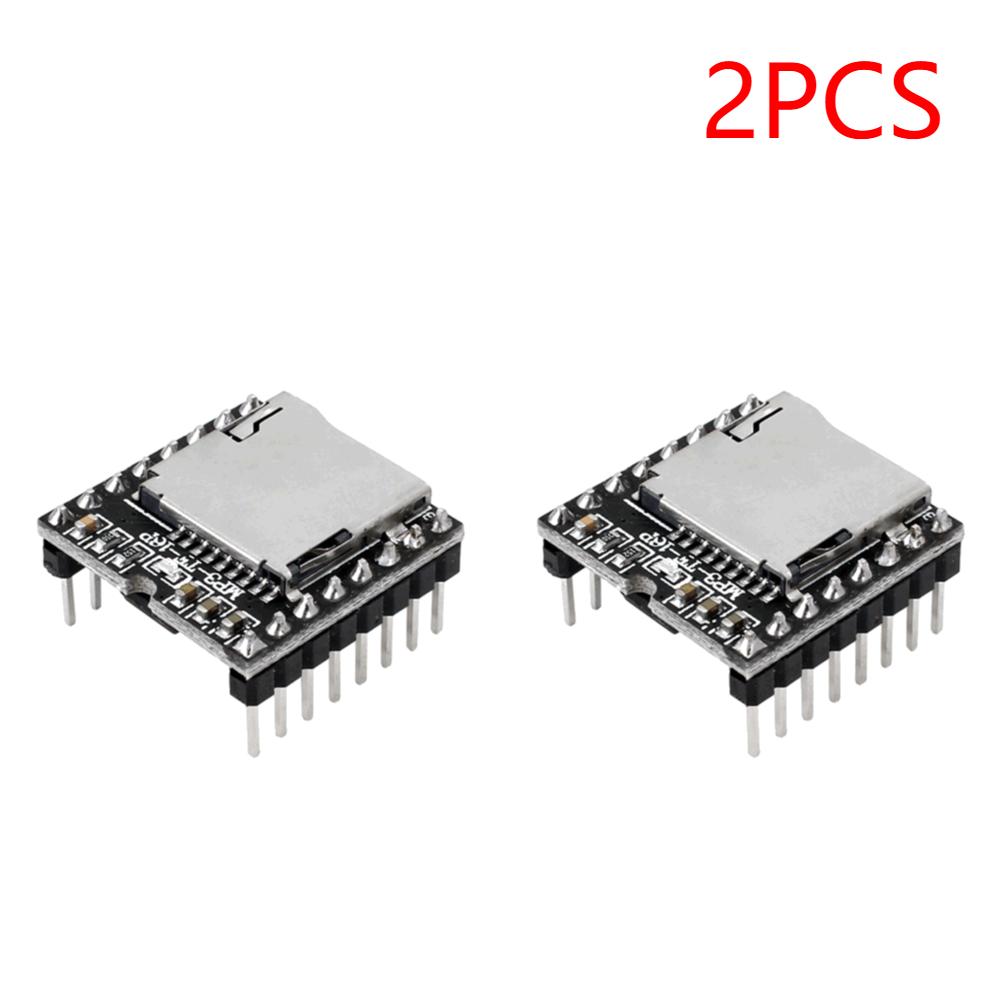 1-5 Stück MP3-Player-Modul DFPlayer Mini MP3-Player-Modul V3.0 16P TF-Karte U-Disk DF Player Audio-Sprachplatine für Arduino
