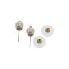 CHANEL  Pierce gold metal/Fake pearl Women
