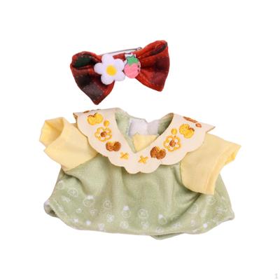 15cm Doll Clothes Set Girl Outfits Dress Up Toy Adorable Lovely Costume Accessories