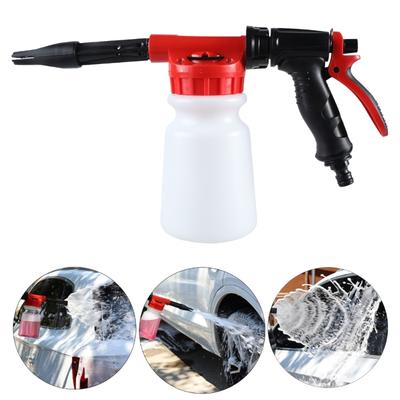 Kit Tunuri cu Spumă Pistoale, Blaster Tun cu Spumă cu Filet de Conexiune de 3/4Inch Pistoale cu Spumă pentru Spălarea Mașinii Spumant