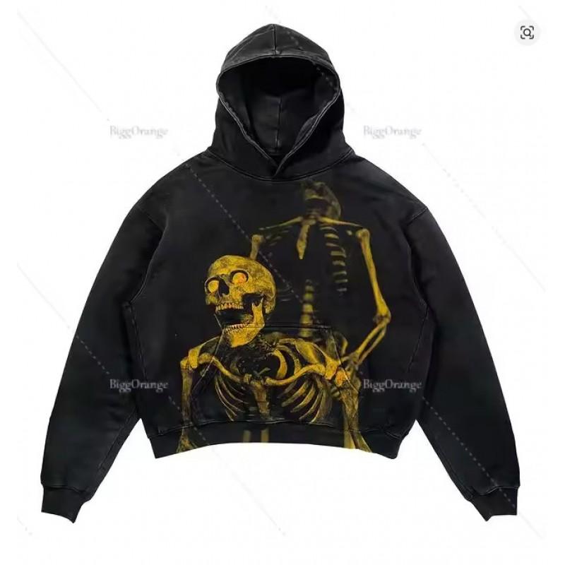 Y2K Streetwear Hoodie Men Women 3D Printed Fleece Pullover Oversized Casual Sweatshirt 2026 Collection