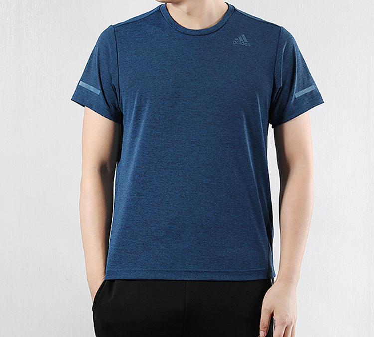 adidas Set-in Sleeve T-Shirt Men's Blue EI6391