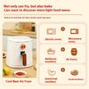 Mechanical Knob Type Air Fryer 1.06gal, Basic Simple Cooking Tool For Kitchen, Multifunctional Household Healthy Cooking