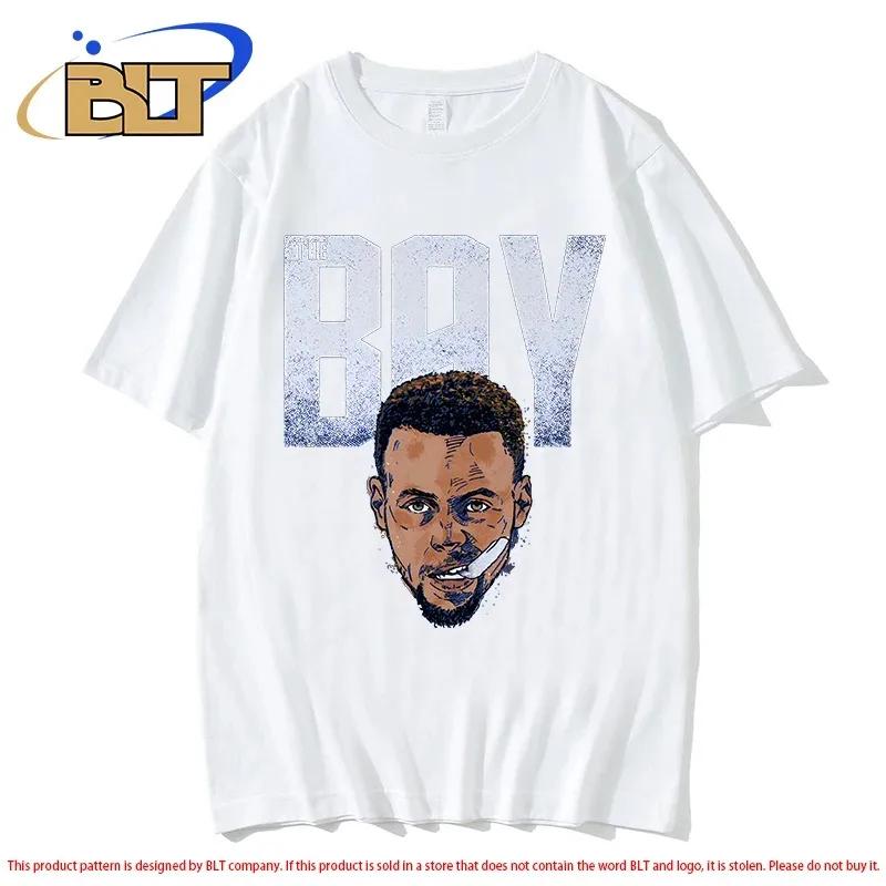 Stephen Curry Fan Clothing Summer Adult Short-sleeved Fashionable T-shirt Sports Tops for Ventilate Men and Women