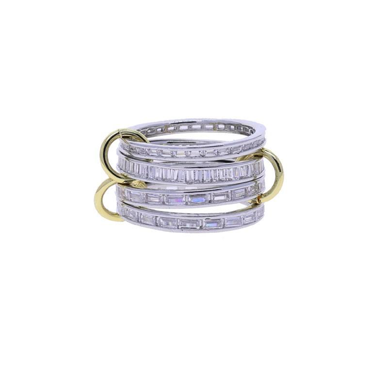 Stackable Zircon Rings Set High Quality Versatile Creative Womens Finger