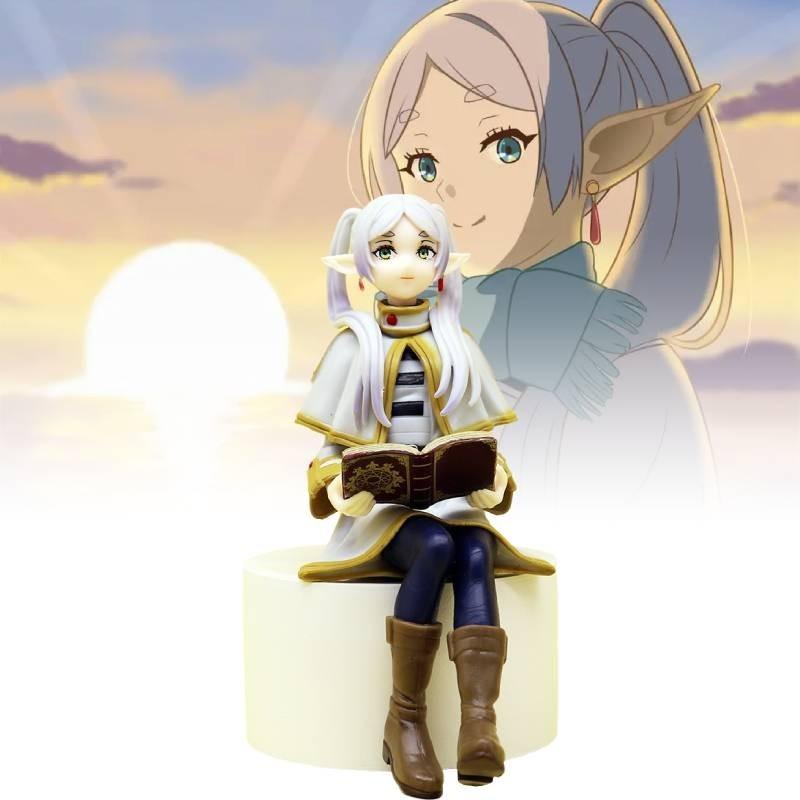 Adorable Elf Magic User Figurine Desk Office Car Pvc Collectible 14.5cm