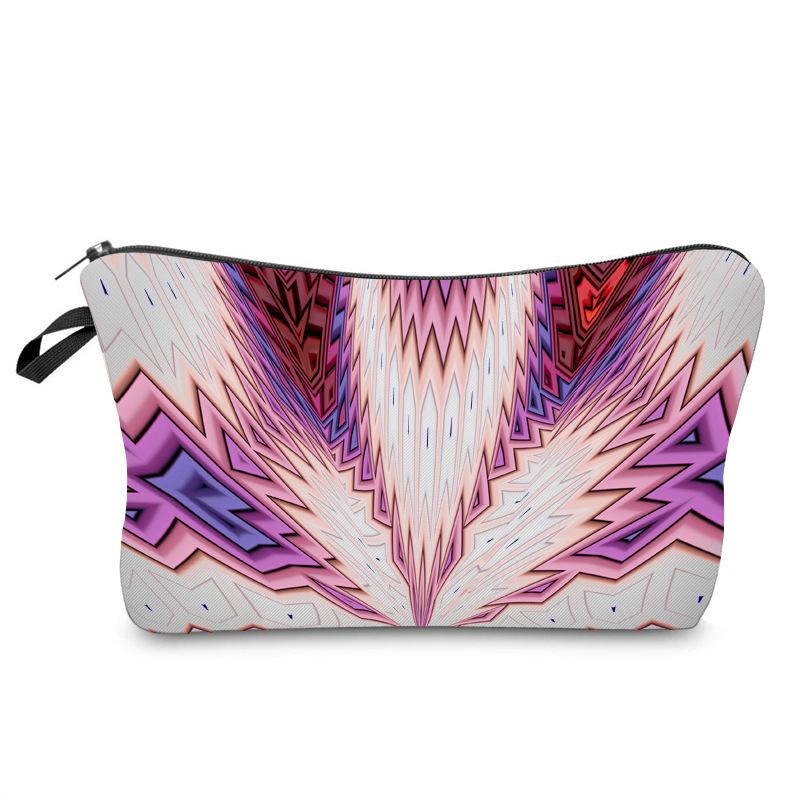 Makeup Flower Mandala Bag Multi Functional Travel Large Capacity Wash Storage