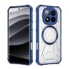 KEYSION Transparent Magnetic Case for Redmi Note 15 Pro+ 5G Silicone+PC Heavy Duty Shockproof Phone Cover for Redmi Note 15 5G