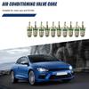 10-teiliges Auto-Klimaanlagen-Kit R134A Kfz-Klimaanlagenkerne Klimaanlage A/C-Ventilschaftkern-Kit Ventilkern