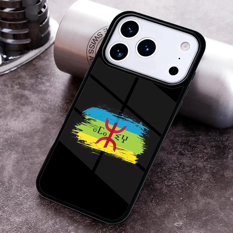 Amazigh Berber Flag Phone Case For iPhone 17 16 15 14 13 12 11 Pro Max Plus 17Air Soft Silicone Cover