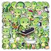 50 Cute Kawaii Turtle Stickers - Googly-Eyed Animal Graffiti for Journals & Guitars