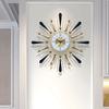 Unique Design Wall Clock Flowers Creative European Automatic Fashion Wall Clock Hands Art Battery Reloj De Pared Home Decor