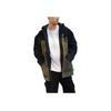 Vans Logo Print Zipper Multi-Pocket Hooded Jacket Men jackets Multicolor VN000915KCZ