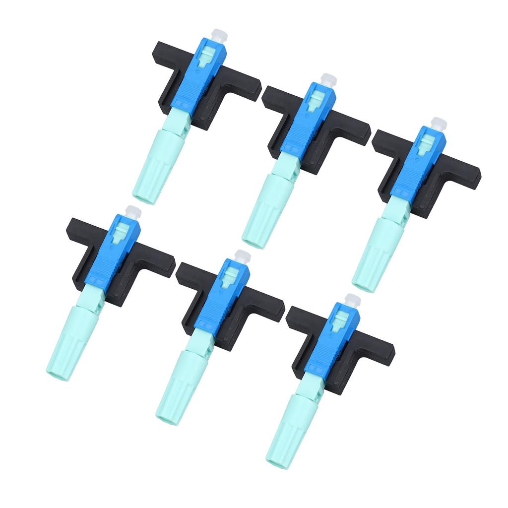 20PCS FTTH Embedded Fiber Connectors SC-UPC Cold Splicing Single Mode Fiber Optic Quick Connector T 