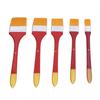 Paint Brush High Temperature Resistance Feel Comfortable Recyclable 5 Different Sizes Oil Paint Brushes
