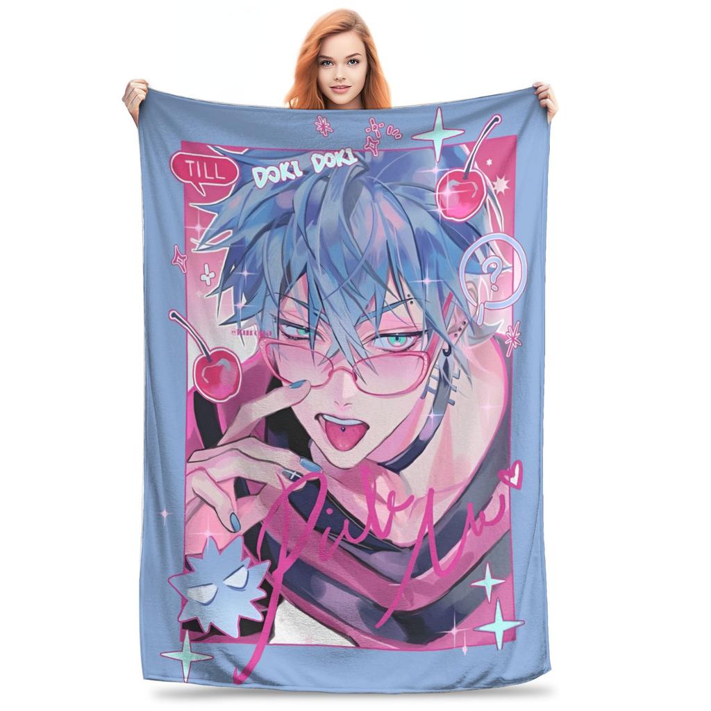 Alien Stage What is this Feeling Blanket Fuzzy Throw Blankets Summer Air Conditioning Printed Lightweight Bedsprea,