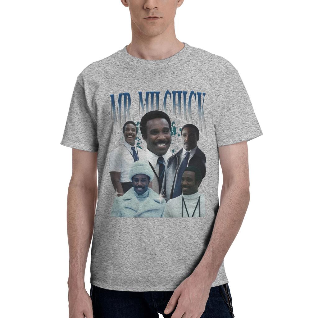 Severance Mr Milchick T Shirt Male TV Show Y2K Funny Cotton T Shirts Summer O Neck Leisure Tees Design Oversized Tops