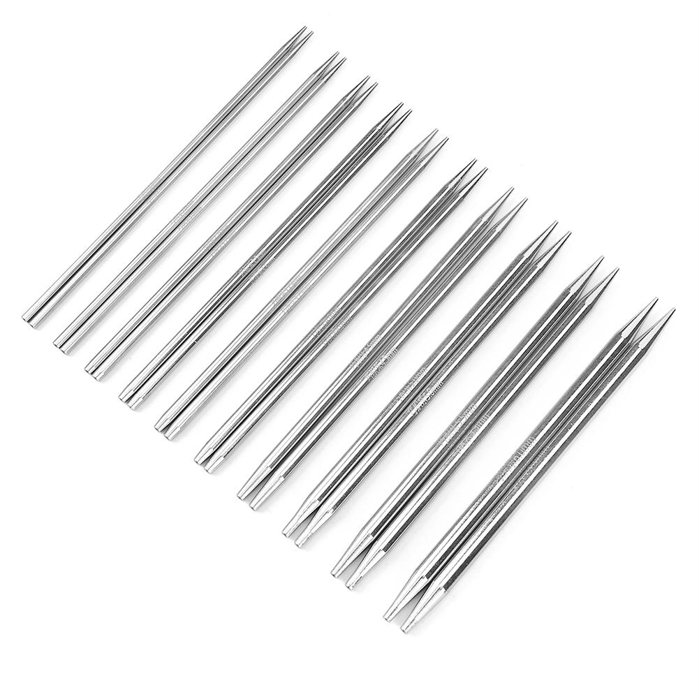 Multifunctional Crochet Kits Removing Circular Needle Stainless Steel Crochet Hooks Needles PU Storage Bag for Sewing Weave Tool