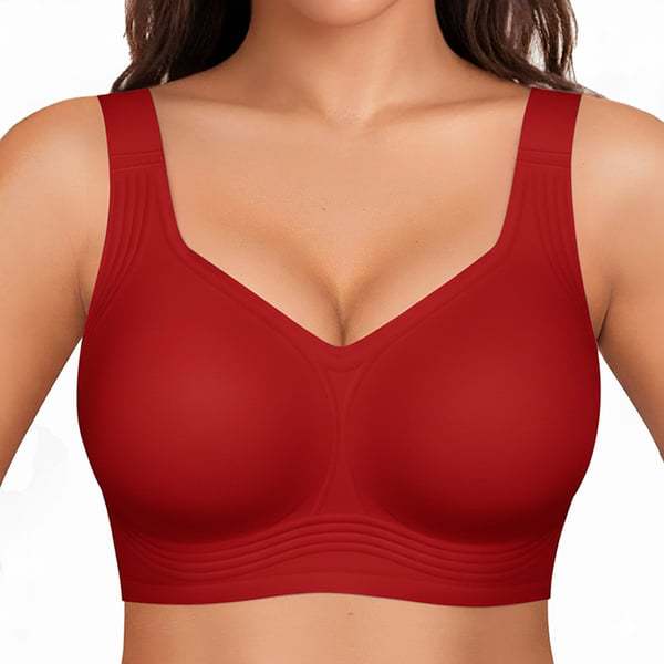 Reggiseno in Gel da Donna Taglie Forti Morbido Senza Ferretto Raccoglitore Supporto Completo Copertura Anziani