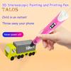 Printing Pen Filament 3D Painting Pen with LED Display Kids DIY 3D Printing Supplies for Doodlers Educational Toy