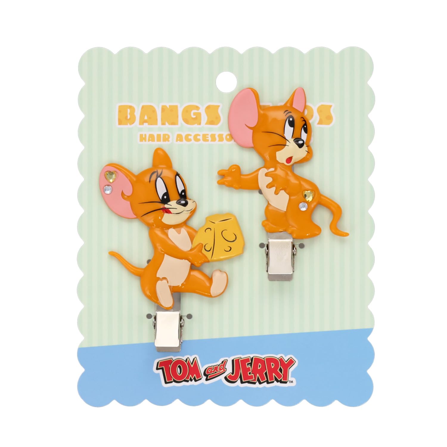 Shobido Tom and Jerry Hair Accessory Bangs Clip WB34965 TOM AND JERRY - Jerry
