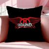 Band A-Aerosmith Cushion Cover Breathable Linen Pillowcase Summer Odorless Eco-Friendly Invisible Zipper Washable