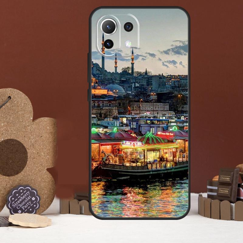 Turkey Istanbul Scenery Building Case For Xiaomi 14 15 Ultra 15T 14T 13T 17 Pro Max POCO X7 Pro X5 X6 F5 F6 F7 F8 Ultra Cover