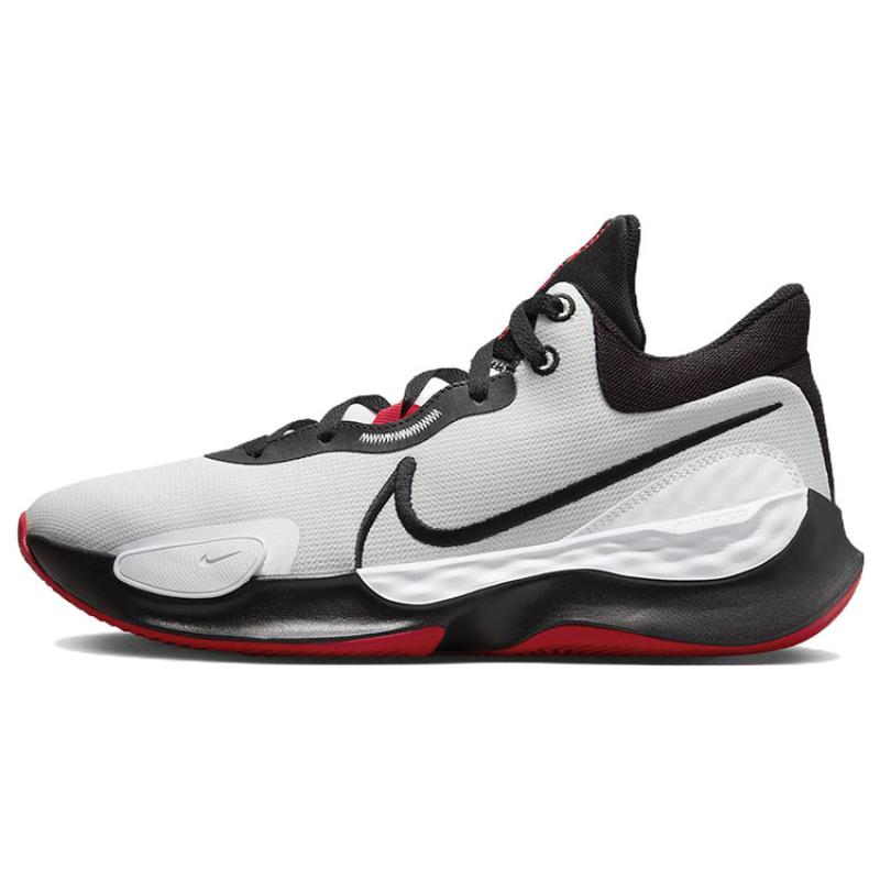 

Nike Renew Elevate 3 Pure Platinum Black Red Sneakers DD9304-100 45