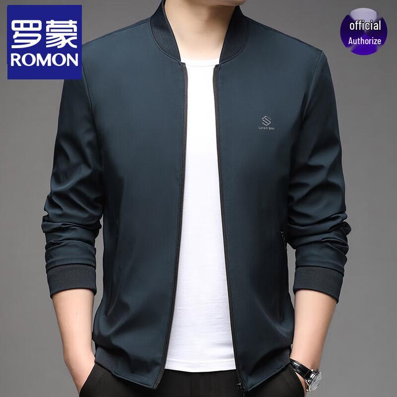 

Lomon Men s 2025 Spring/Autumn Stand-Collar Wrinkle-Free Jacket 3XL