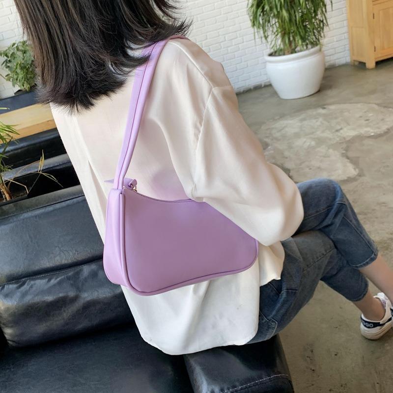 Bag Women's Fashion Handbag Shoulder Small Bag Simple and Versatile New Underarm Bag