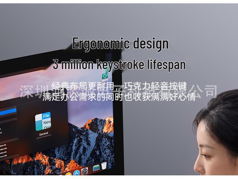 Multi-Device Wireless Keyboard & Mouse: Seamlessly Connect To Laptops, Desktops, Tablets, and Phones with Three-mode and Dual-mode Compatibility.