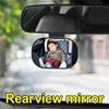 Foldable Suction Cup Baby Rearview Mirror for Cars
