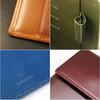 Waki Stationery Original Quo Vadis Executive Size Genuine Leather Made in Japan Leather Cover Brown