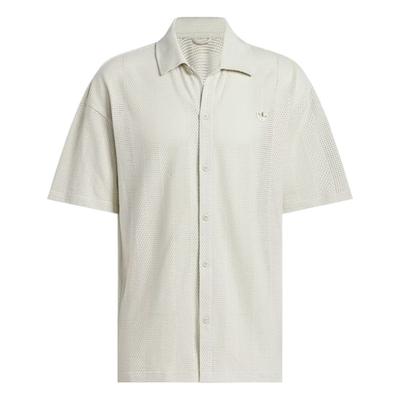 Originals Clover Series Polo Shirt Unisex Gray White JP0653