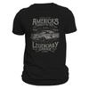 America's Highway Classic Car Old Car Race Men's T-Shirt