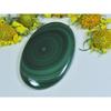 AA++ 138Cts. Natural Green Malachite Oval Cabochon Loose Gemstone 33X49X05MM D-57