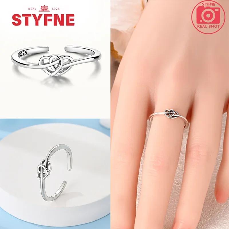 Copper Heart-Shaped Series Open Rings Pink Love Irregular Shape Ring Appropriate For WomenS High-End Jewellery Gifts