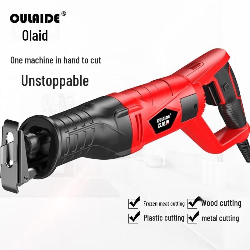 OULAIDE Corded Reciprocating Saw Kit CN Plug (adapter Included)