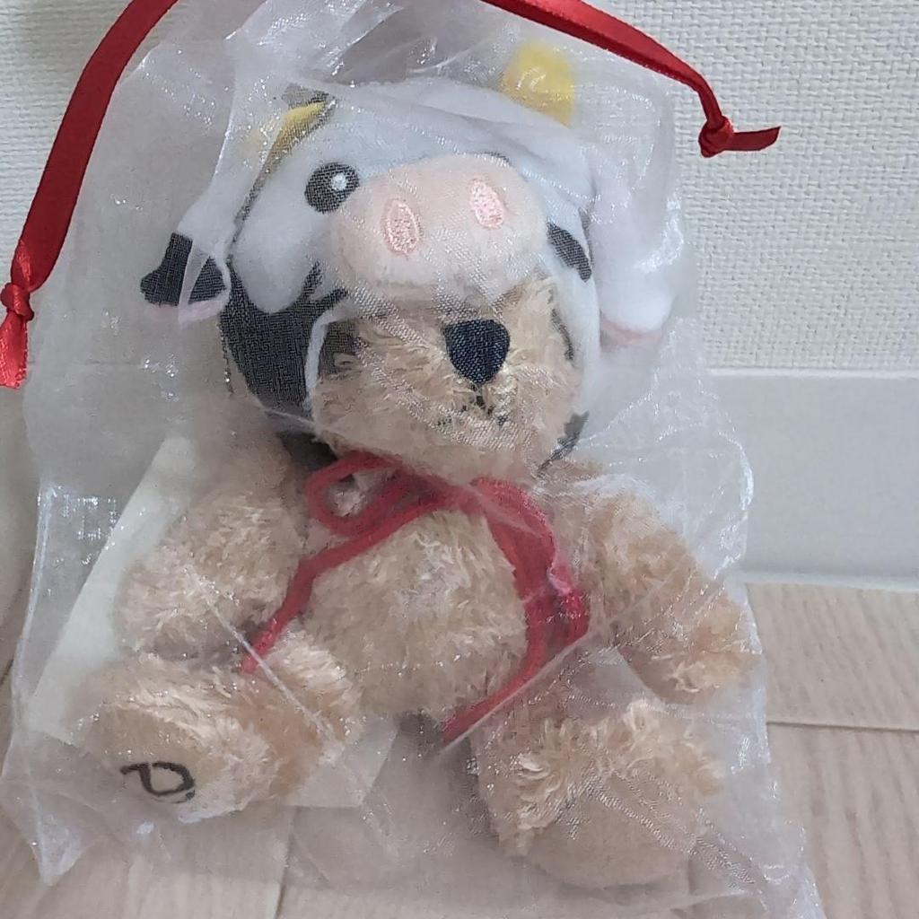 [USED] Lexus Original Teddy Bear Charm - Zodiac Ox