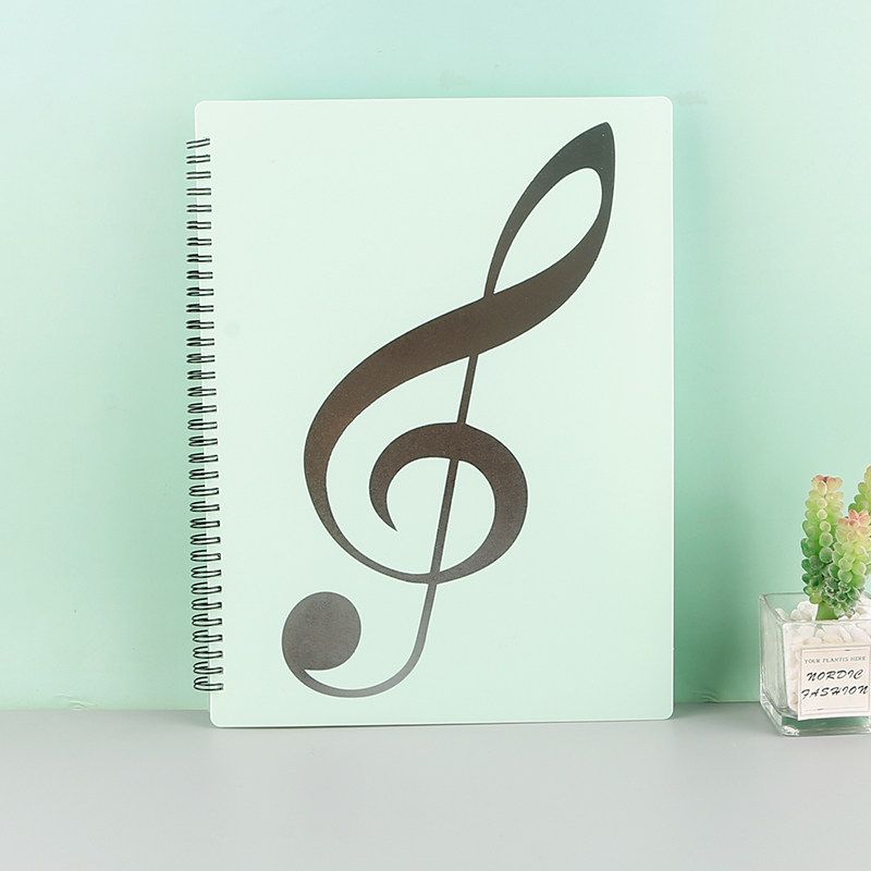 

Non-Reflective 20-Page Piano Music Score Modification Folder Music Score Folder Sheet Music Folder Musical Instrument Music Score Modifiable Folder Green High Note Edition